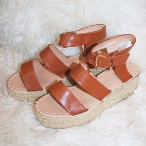 M Maker | Wedge Espadrille Sandals | Size 10